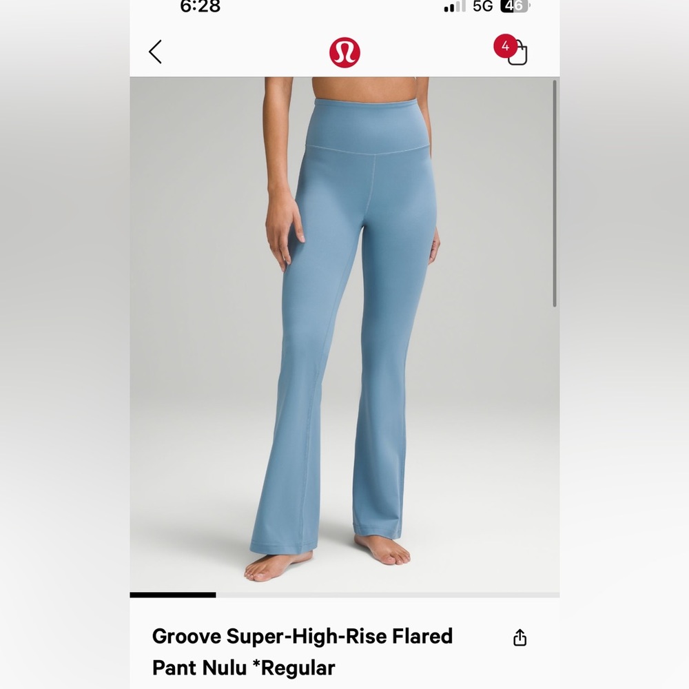 Groove Nulu pant never worn